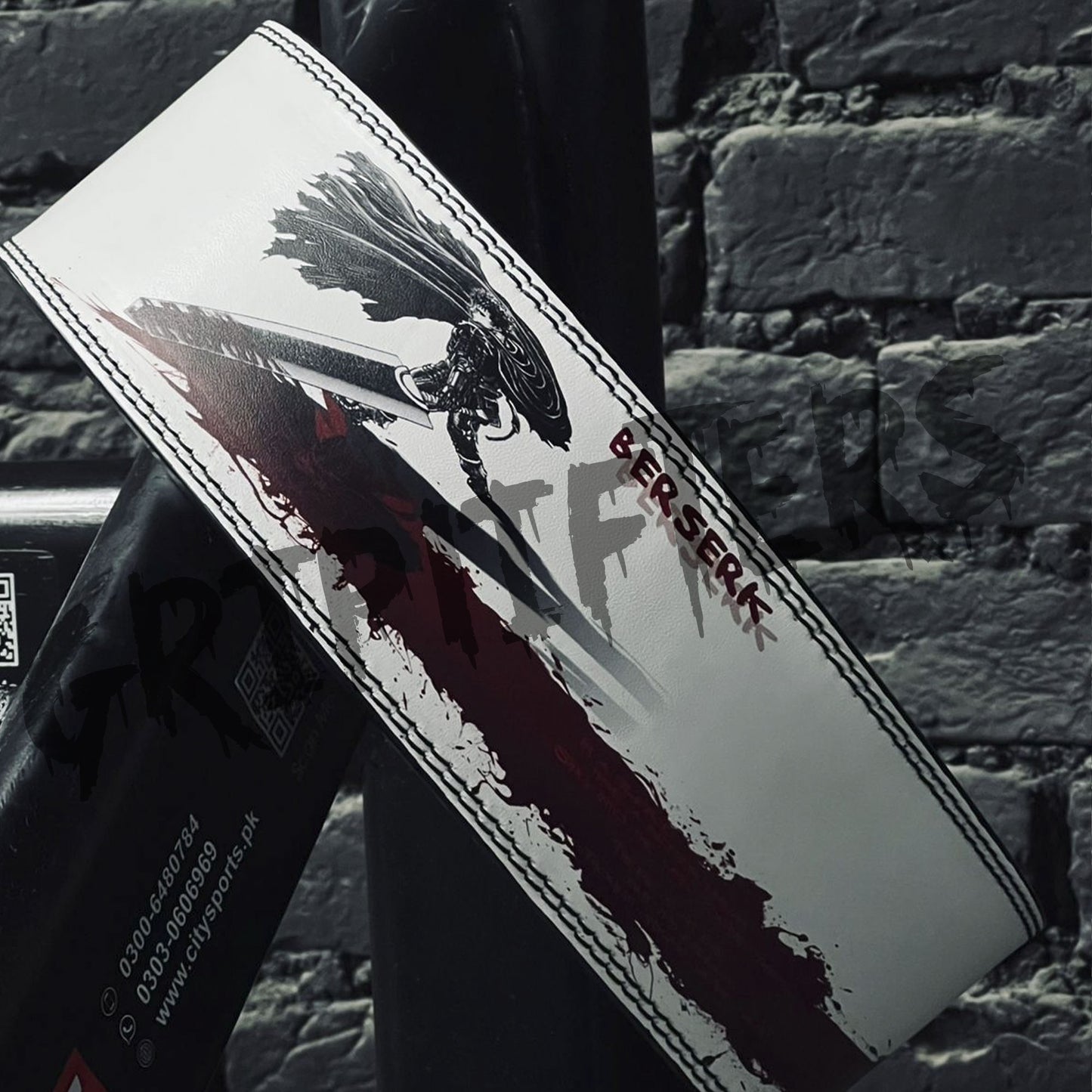 Berserk Anime Lever Belt | Powerlifting Belt | Anime Berserk Lifting Belt | Weightlifting Gym Belt | Bodybuilding Lever Belt