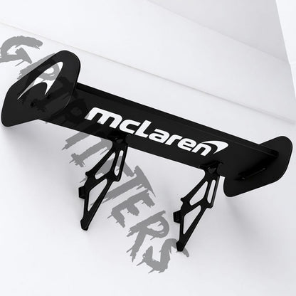 McLaren F1 Style Spoiler Shelf | Motorsport Wall Mounted Decor