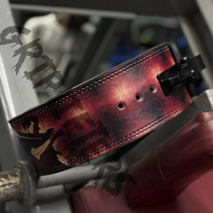 Berserk Anime Lever Belt | Powerlifting Weightlifting Belt | Berserk Gym Bodybuilding Belt