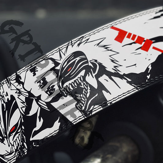 Berserk Anime Lever Belt | Powerlifting Belt | Weightlifting Gym Belt | Anime Bodybuilding Lever Belt | Leather Deadlift Belt