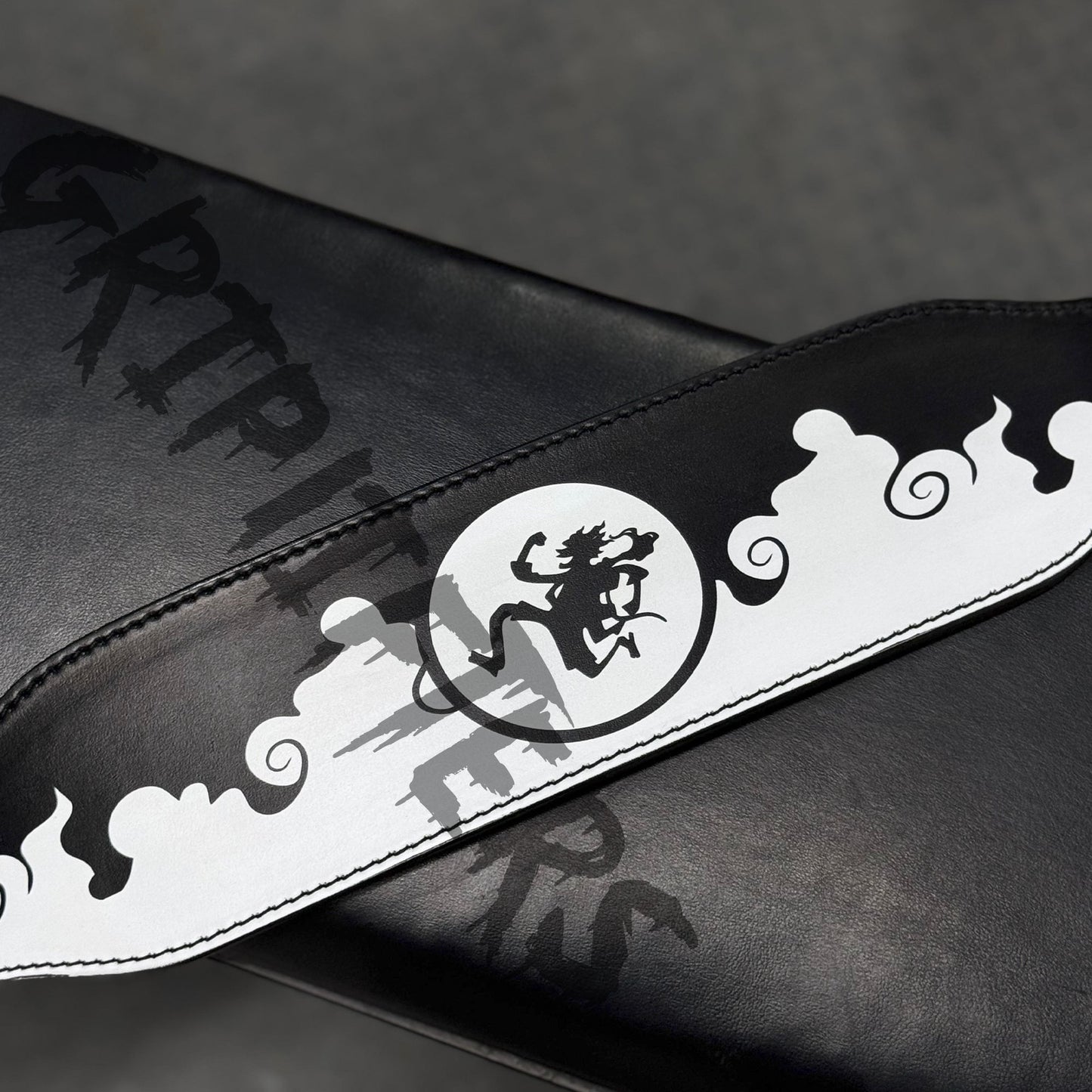 One Piece Luffy Weightlifting Belt – Anime Gym & Powerlifting Belt (Lever or Prong)