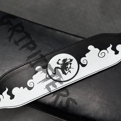 One Piece Luffy Weightlifting Belt – Anime Gym & Powerlifting Belt (Lever or Prong)