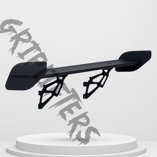 Porsche Style Spoiler Shelf | Motorsport Wall Mounted Decor
