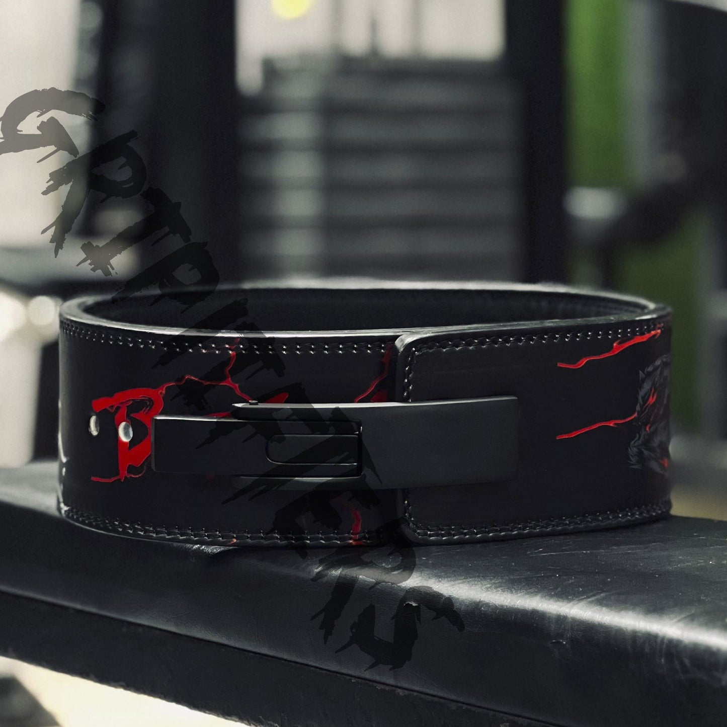 Berserk Anime Lever Belt | Powerlifting Belt | Anime Berserk Lifting Belt | Weightlifting Gym Belt | Bodybuilding Lever Belt