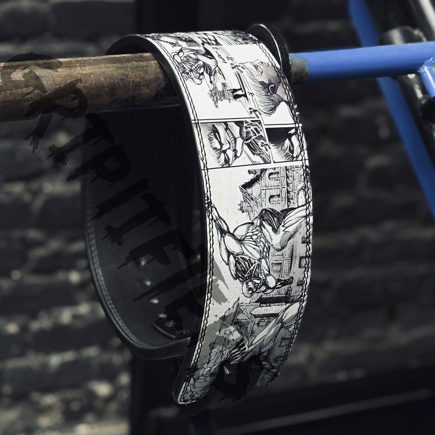 Attack On Titan Lever Belt | Levi Titan Anime Weightlifting Belt | Custom Powerlifting Lever Gym Belt