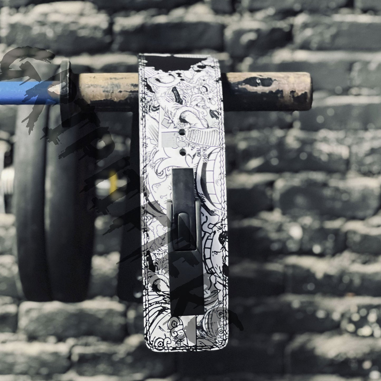 Luffy Anime Lever Belt | Custom Powerlifting Belt | Weightlifting Gym Belt | One Piece Inspired