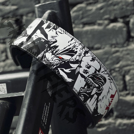 Berserk Anime Lever Belt | Powerlifting Belt | Weightlifting Gym Belt | Anime Bodybuilding Lever Belt | Leather Deadlift Belt