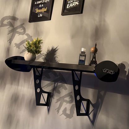 GT3 RS Wall-Mounted Spoiler Shelf | Premium Race Car Decor