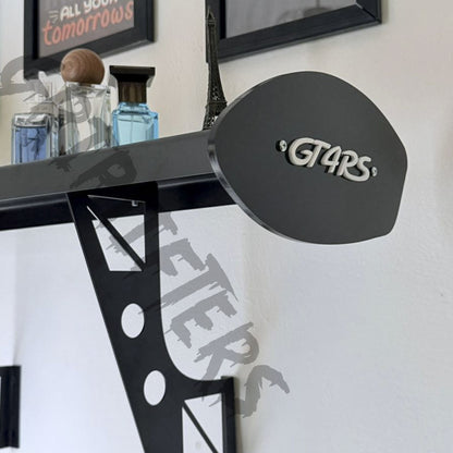 GT4 RS Wall-Mounted Spoiler Shelf | Motorsport Inspired Display