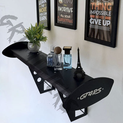GT4 RS Wall-Mounted Spoiler Shelf | Motorsport Inspired Display