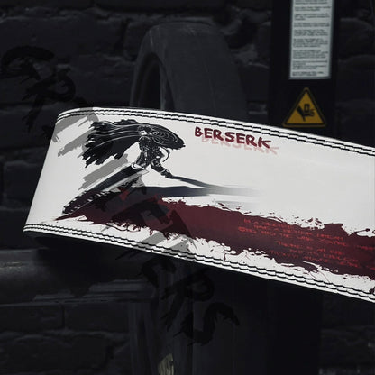 Berserk Anime Lever Belt | Powerlifting Belt | Anime Berserk Lifting Belt | Weightlifting Gym Belt | Bodybuilding Lever Belt