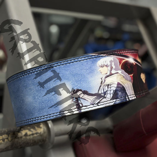 Berserk Anime Lever Belt | Powerlifting Weightlifting Belt | Berserk Gym Bodybuilding Belt