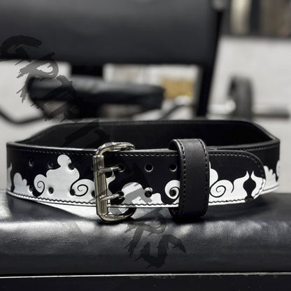 One Piece Luffy Weightlifting Belt – Anime Gym & Powerlifting Belt (Lever or Prong)