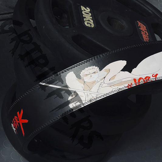 Berserk Anime Lever Belt | Powerlifting Belt | Weightlifting Gym Belt | Anime Bodybuilding Belt | Leather Deadlift Belt