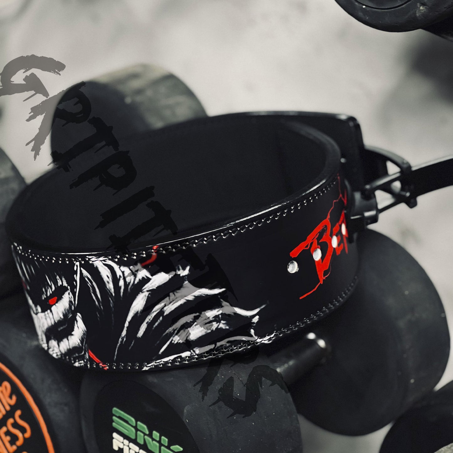 Berserk Anime Lever Belt | Powerlifting Belt | Anime Berserk Lifting Belt | Weightlifting Gym Belt | Bodybuilding Lever Belt