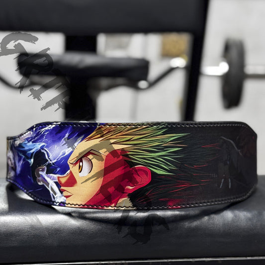 Hunter X Hunter Anime Weightlifting Belt | Powerlifting Gym Belt | Gon Lifting Belt | Anime Weightlifting Belt | Gym Training Belt