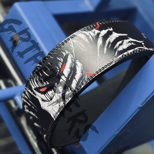 Berserk Anime Lever Belt | Powerlifting Belt | Anime Berserk Lifting Belt | Weightlifting Gym Belt | Bodybuilding Lever Belt