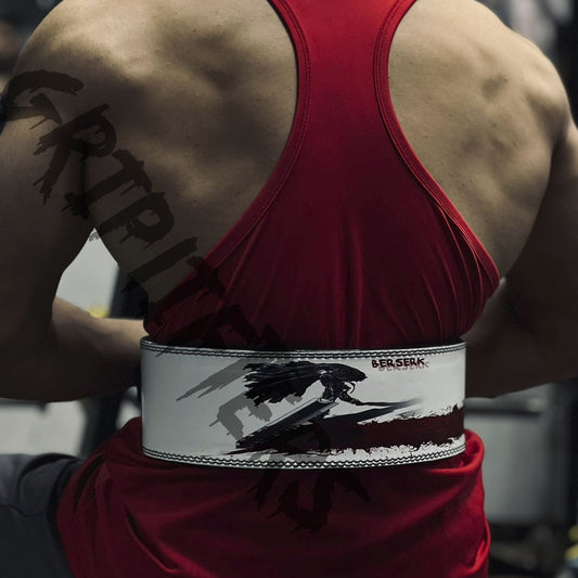 Berserk Anime Lever Belt | Powerlifting Belt | Anime Berserk Lifting Belt | Weightlifting Gym Belt | Bodybuilding Lever Belt