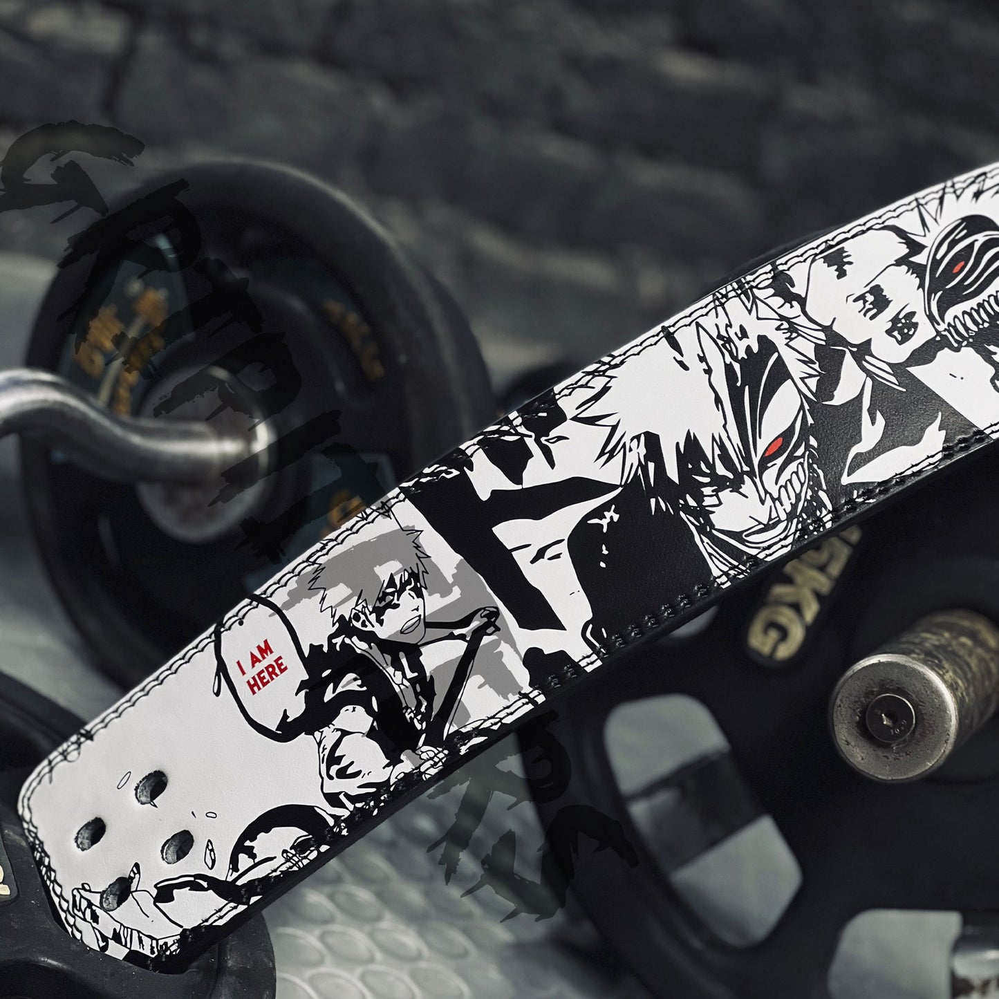 Berserk Anime Lever Belt | Powerlifting Belt | Weightlifting Gym Belt | Anime Bodybuilding Lever Belt | Leather Deadlift Belt