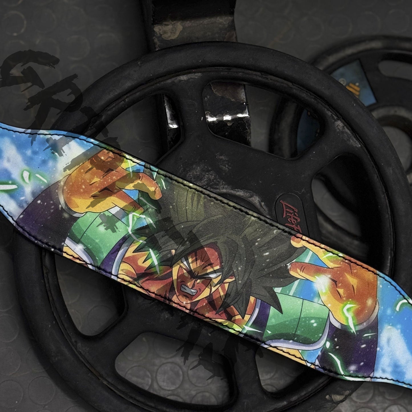 Dragon Ball Z Broly Weightlifting Belt – Anime Gym & Powerlifting Belt (Lever or Prong)
