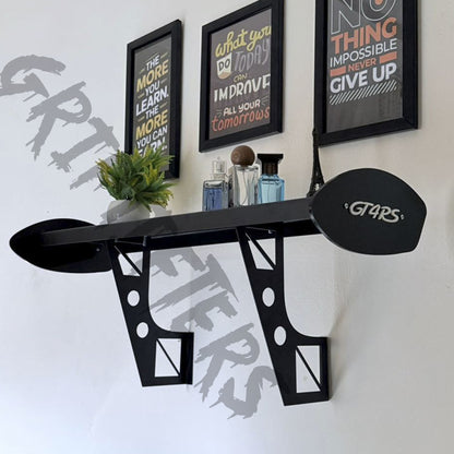 GT4 RS Wall-Mounted Spoiler Shelf | Motorsport Inspired Display