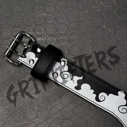 One Piece Luffy Weightlifting Belt – Anime Gym & Powerlifting Belt (Lever or Prong)