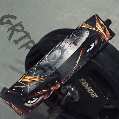 Naruto Sage Eye Lever Belt | Custom Anime Powerlifting Belt | Naruto Weightlifting Gym Belt for Bodybuilding & Deadlifting