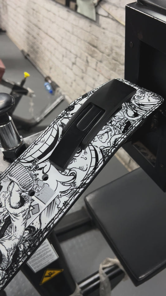 Luffy Anime Lever Belt | Custom Powerlifting Belt | Weightlifting Gym Belt | One Piece Inspired